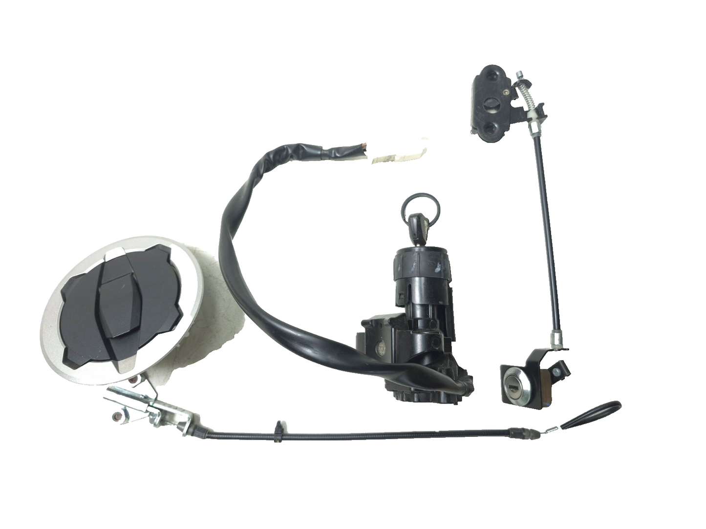 2019 Kawasaki Z400 Er400d Ignition Lock Switch & Fuel Cap Lock Set OEM