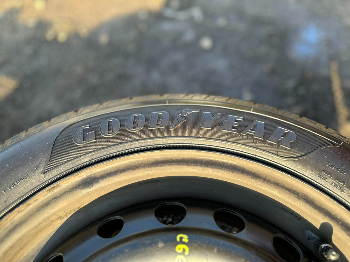 2012 Hyundai Sonata Steel Wheel Rim W/ Tire Good Year 205/55r16 10/32" 2pcs OEM