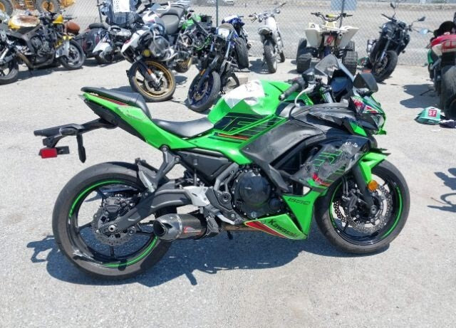 2023 Kawasaki Ex650 Engine Motor 2247 Miles * Has Some Damage* ✅