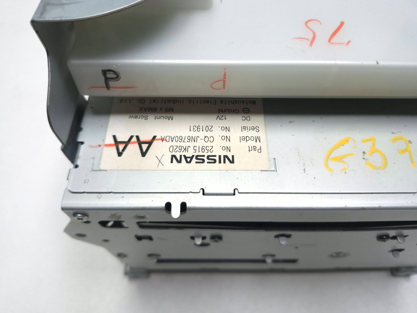 2011 Infiniti G37 Coupe Am/fm Radio 25915jk62d OEM