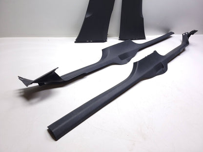 2017 Volkswagen Passat B Pillar Trim Cover & Scuff Plate Left & Right OEM
