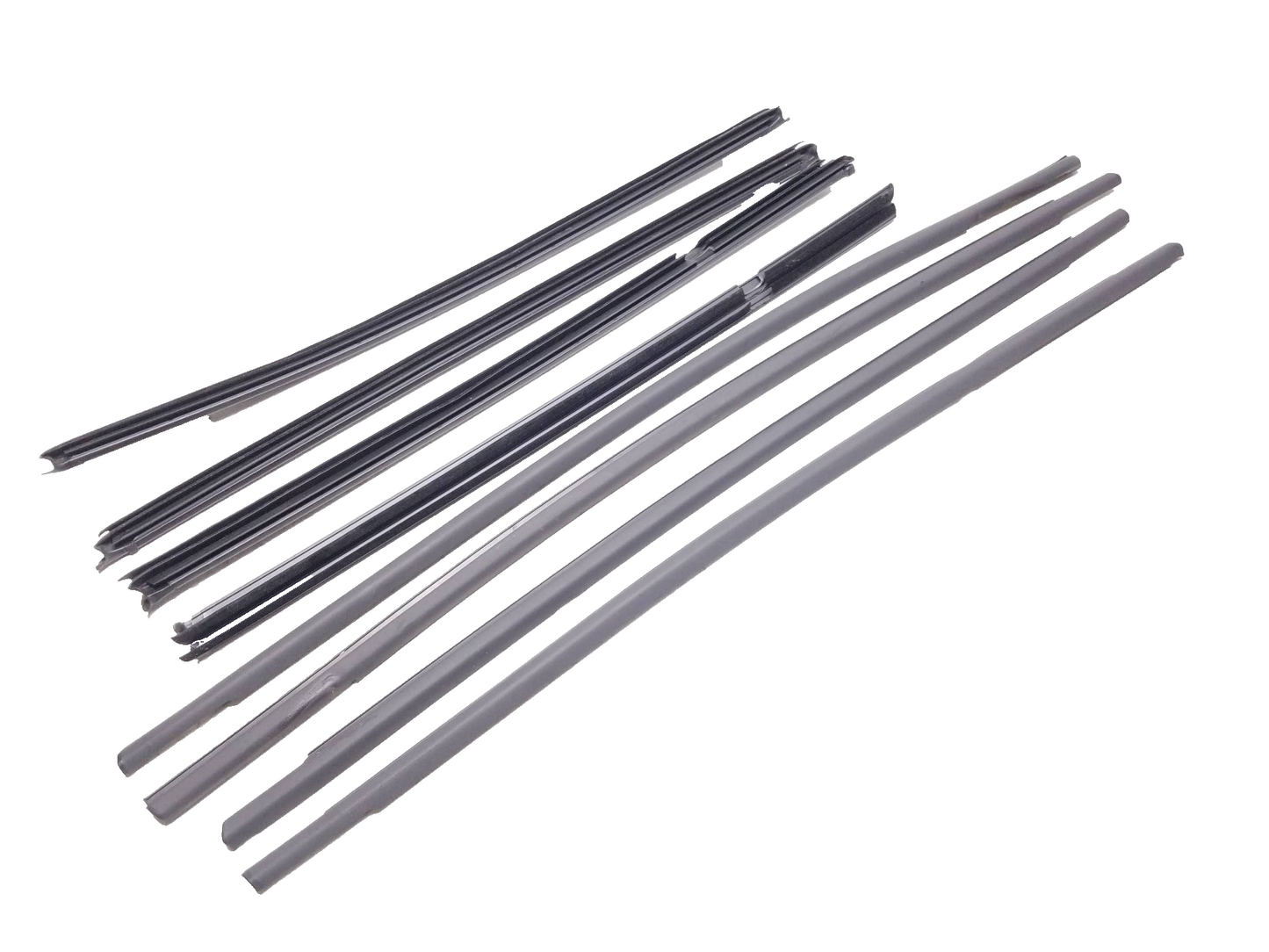 2010 - 2014 VW Golf GTI Door Glass Belt Seal Molding Set OEM