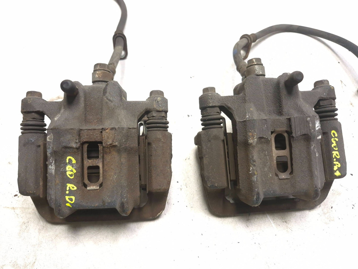 2007 Acura Tl Type-s Rear Brake Caliper Left & Right 3.5l OEM