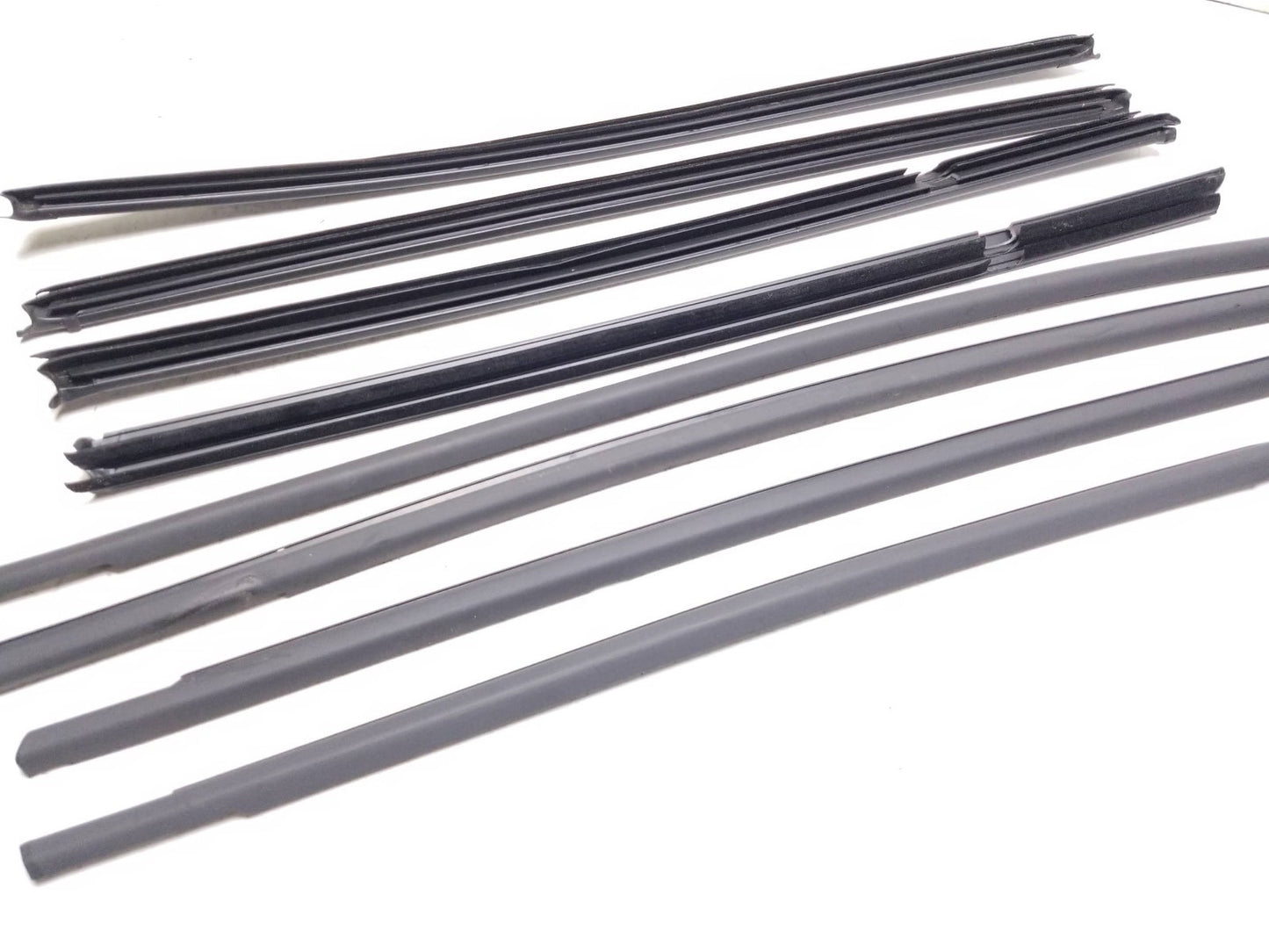 2010 - 2014 VW Golf GTI Door Glass Belt Seal Molding Set OEM