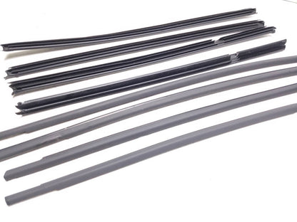 2010 - 2014 VW Golf GTI Door Glass Belt Seal Molding Set OEM