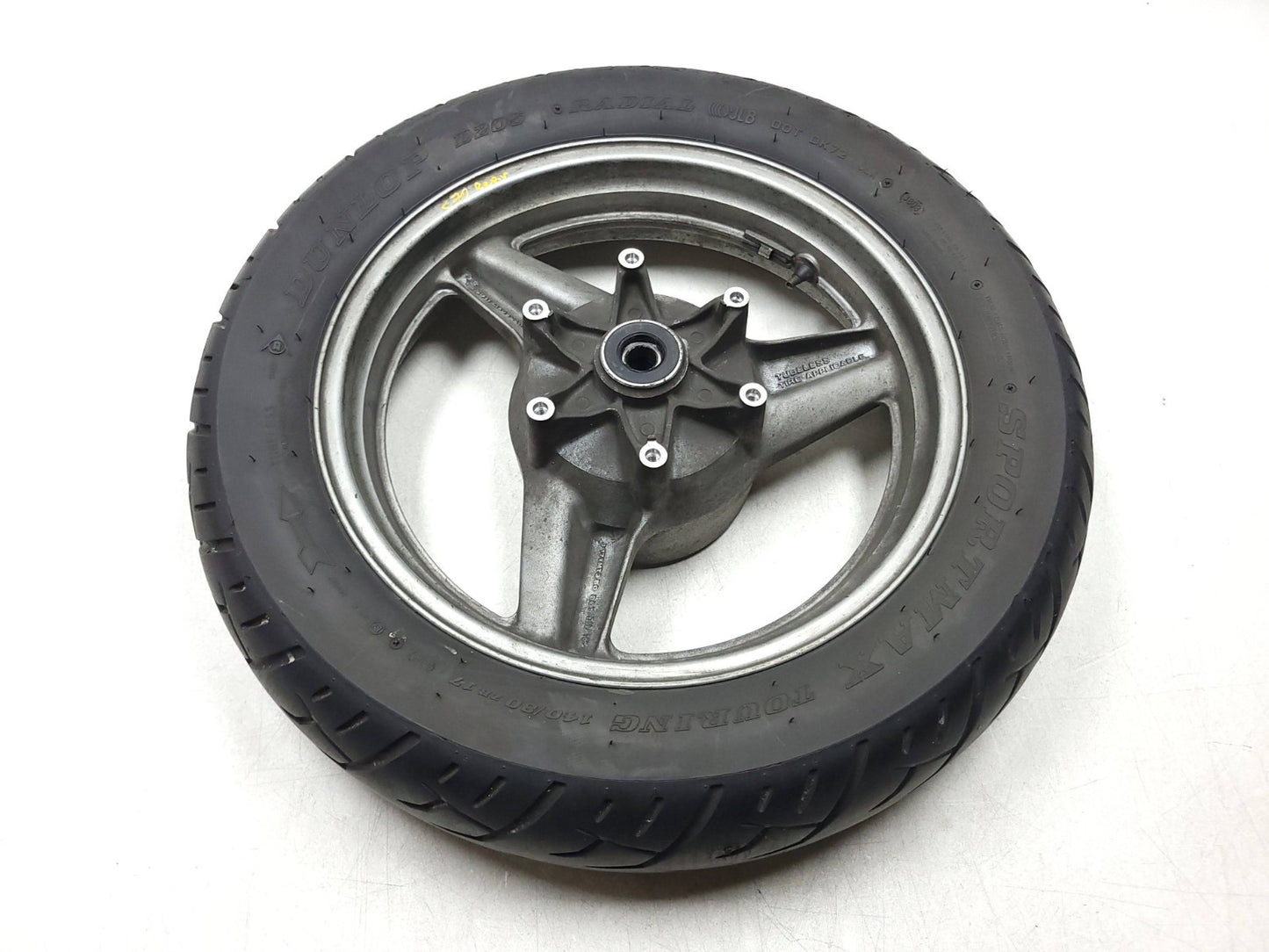 1987 1988 Honda Cbr1000f Wheel Rim & Tire Front & Rear *straight* OEM