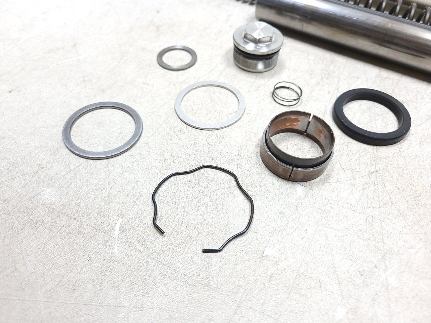 2007 - 2014 Honda Vt750 Shadow Spirit Front Left Fork Case Tube & Spring OEM