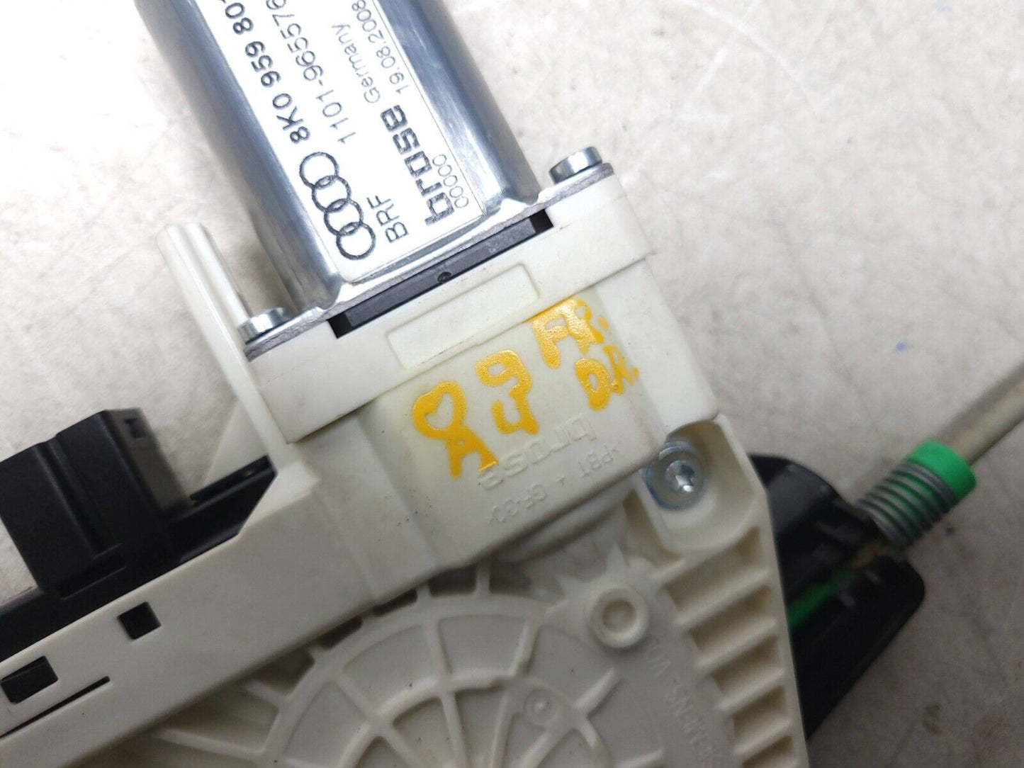 2009 - 2016 Audi A4 S4 Sedan Front Window Regulator & Motor Driver Side Left OEM