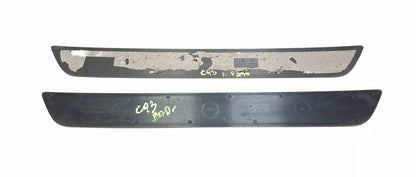 2021 Tesla Model 3 Front Door Sill Scuff Cover Left & Right 1504763-00-c OEM