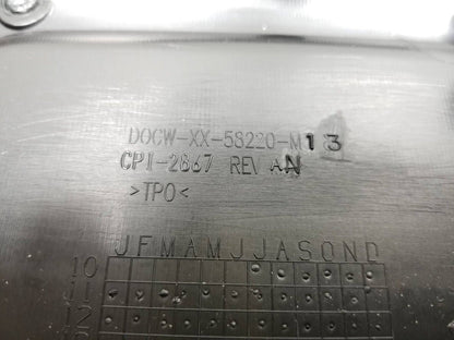 14 15 16 17 Jeep Grand Cherokee Front Right Pass Seat Back Cover Panel OEM