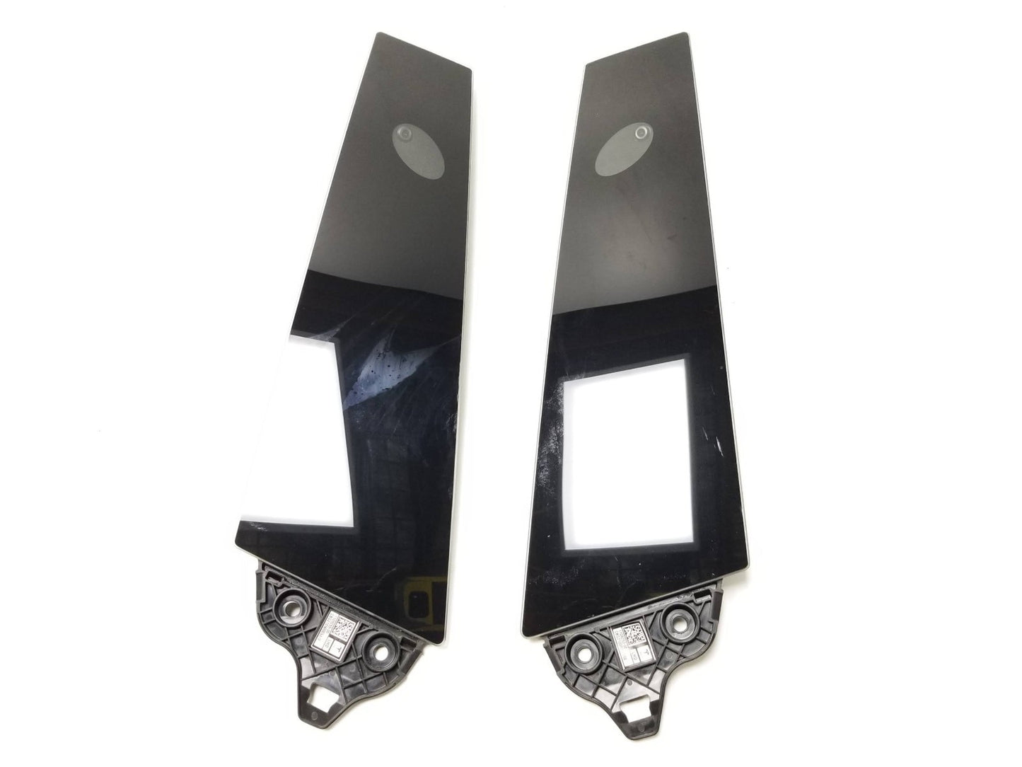 2021 Tesla Model 3 B Pillar Molding Trim Camera Left & Right Pair OEM