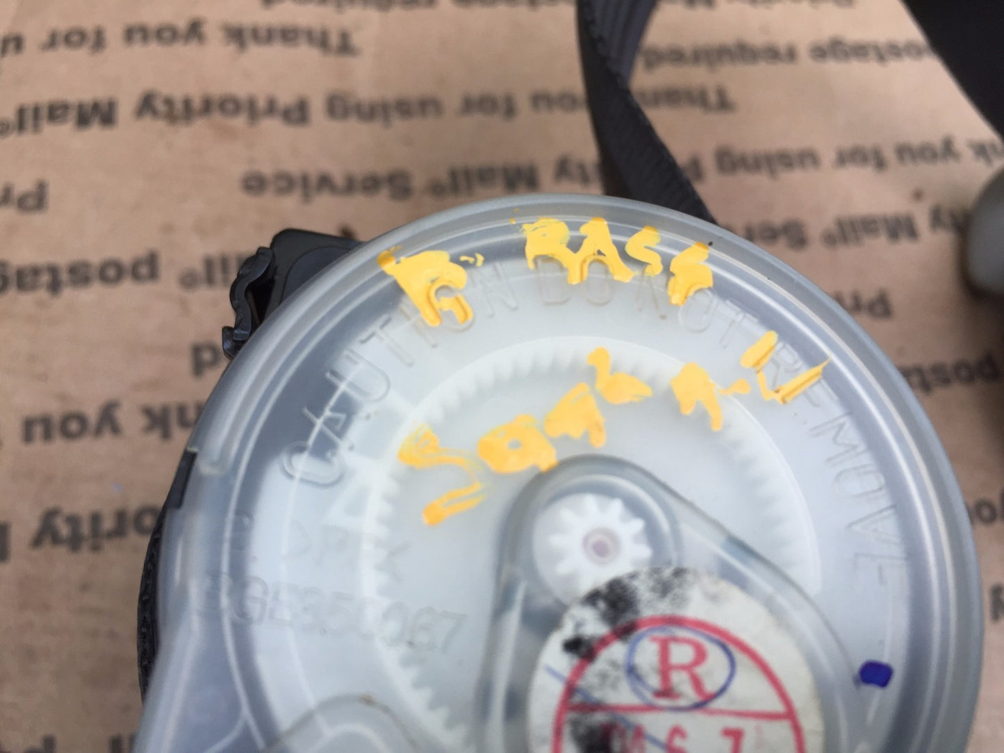 04 05 06 Saab 9-2x 92x   Rear Seat Belt Retractor Right Passenger Side OEM