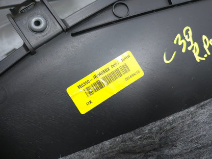 2014 Hyundai Accent Rear Passenger Door Trim Panel OEM