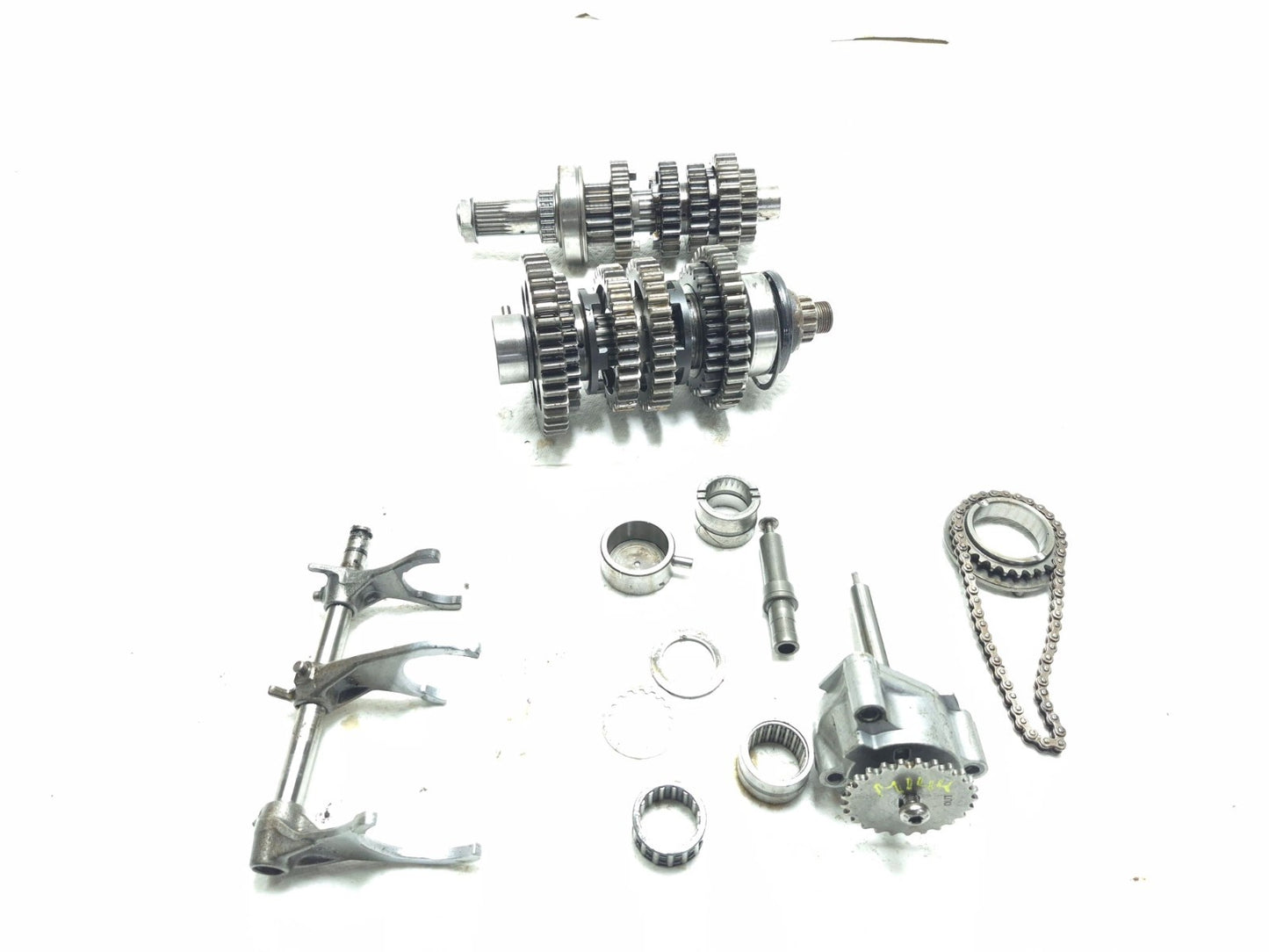 2008 Triumph Sprint St 1050 Transmission Gearbox Gear Shaft & Oil Pump Set OEM