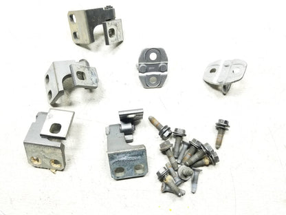 2013 Dodge Dart Driver Side Door Hinge & Latch Striker 6pcs W/ Bolt 12pcs OEM