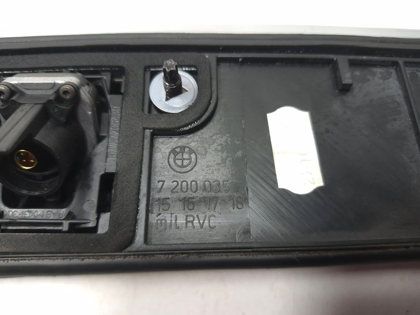 2011 BMW 750li Rear Trunk Lid Molding W Back Up Camera Assembly 7200035oem✅