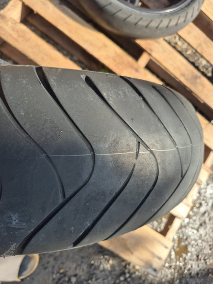 2008 Triumph Sprint St Wheel Rim & Tire Front & Rear *straight* OEM