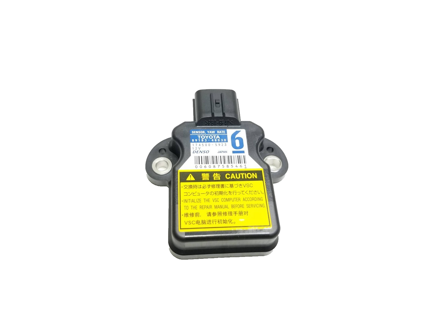 11-13 Lexus CT200h Yaw Rate Sensor 89183-48030 Oem✅