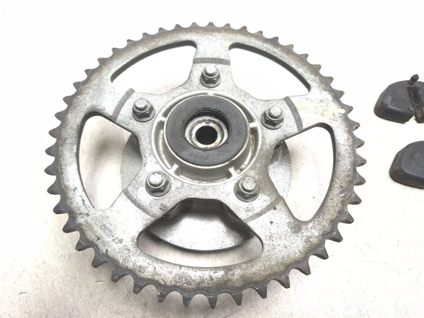 2006 Suzuki Katana Gsx600f Rear Sprocket Assy & Drive Chain OEM
