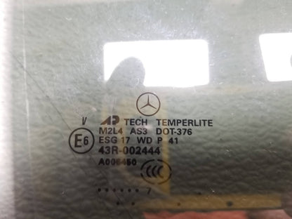 2007 Mercedes-benz Ml500 Door Window Glass Rear Passenger Side Right OEM