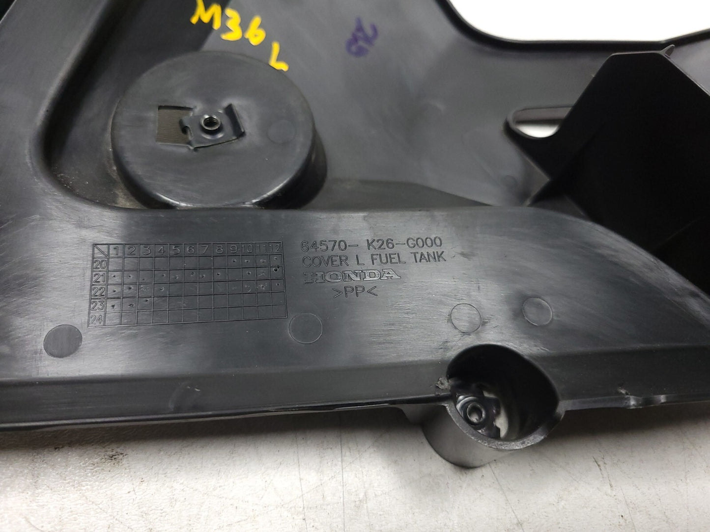 2022-2024 Honda Grom 125 Gas Fuel Tank Cover Left & Right Pair OEM