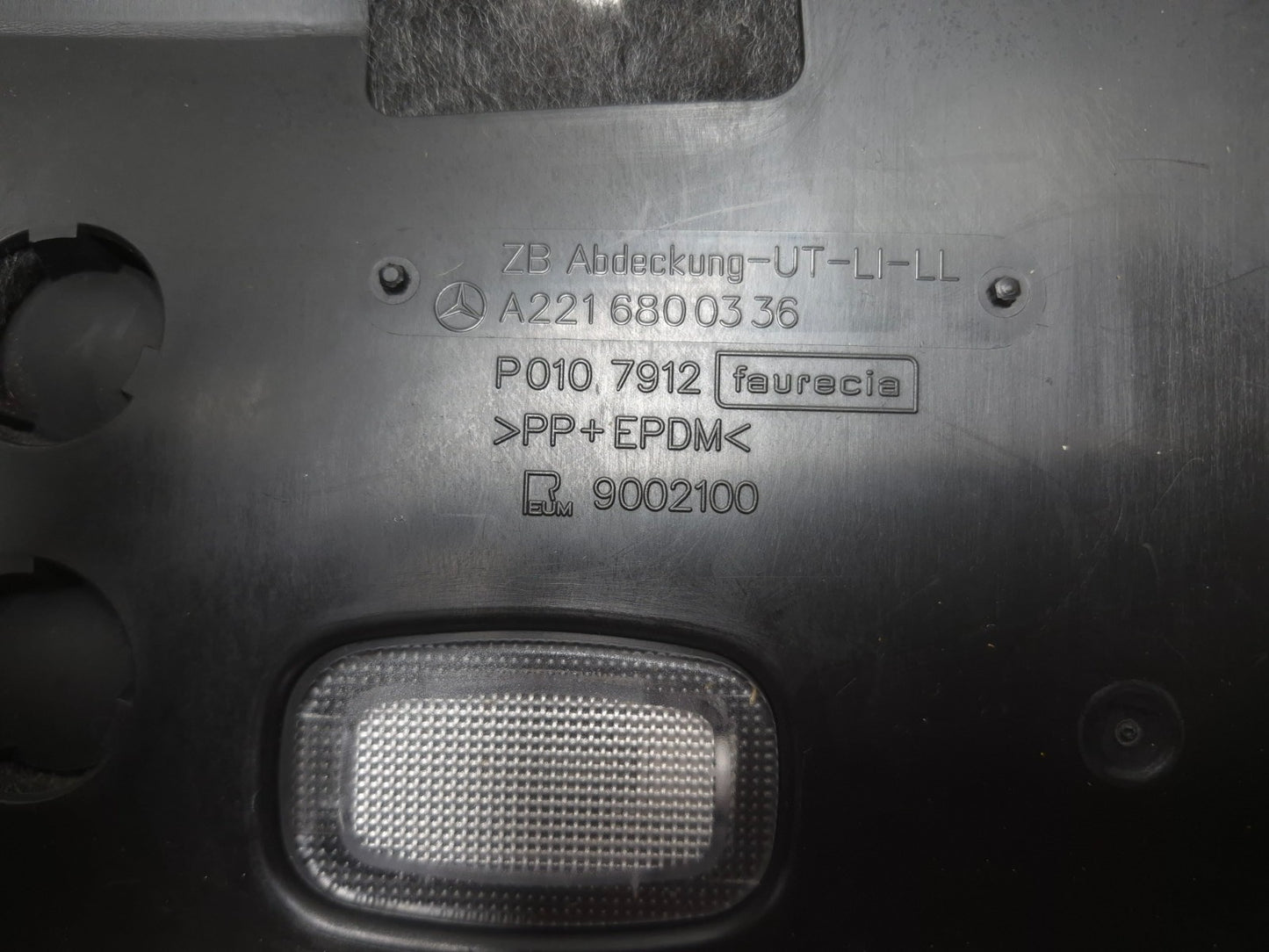 2010 Mercedes S400 Driver Side Dashboard Lower Panel OEM