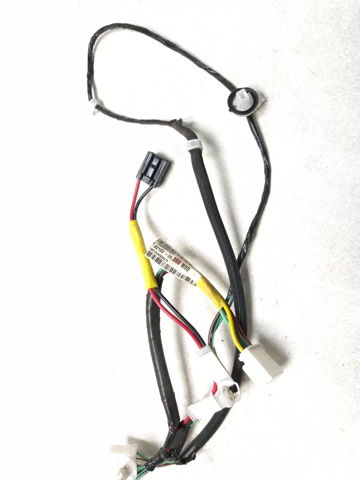 2012 Toyota Camry Door Wire Wiring Harness Rear Passenger Side Right OEM