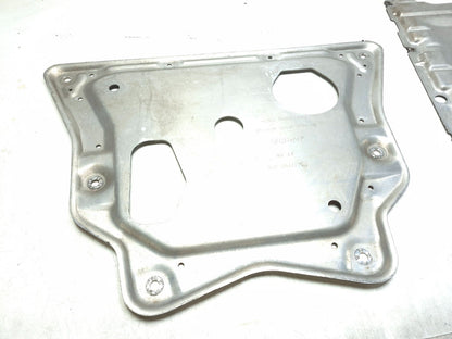 2008 BMW X6 E71 Lower Underbody Shield Belly Pan Skid Plate 2pcsoem