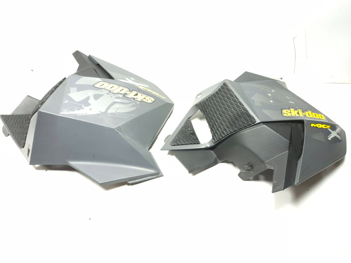 2008-2013 Ski-doo Mxz Tnt 600 E-tec Side Deflector Console Molding Panel 2pcs