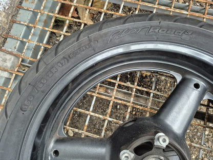 2001 Suzuki Gsx 750f Katana  Rear & Front Wheel W/ Tire Pair R 17 OEM