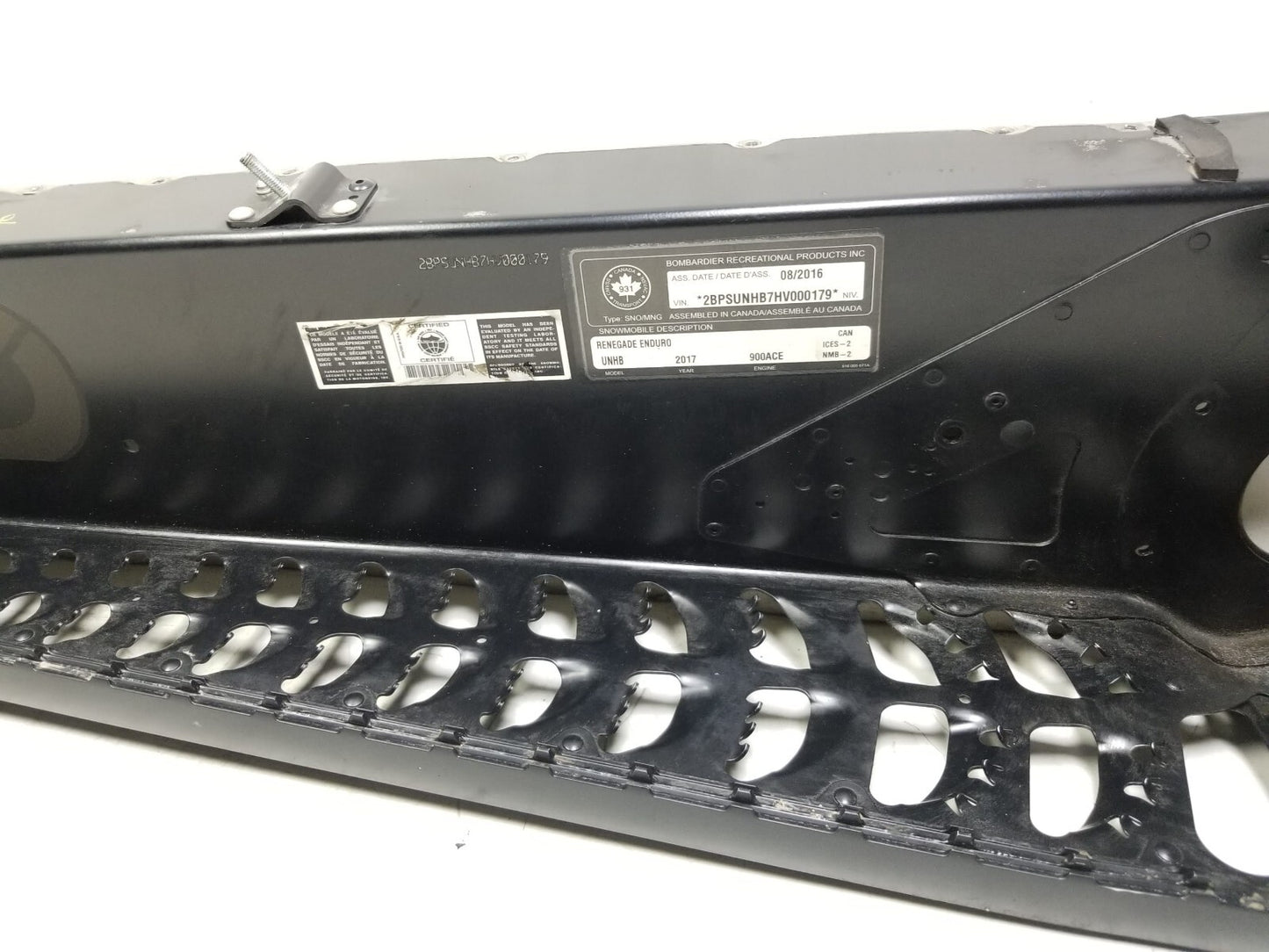 16-19 Ski-doo Renegade 900 Enduro Ace Right Side Panel Frame Chassis Oem✅