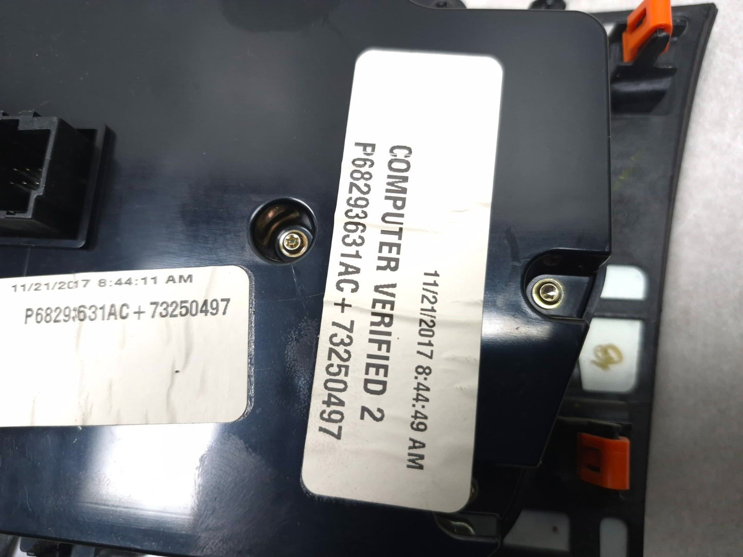 2018 Chrysler 300 Limited AWD Heater AC Temperature Control OEM