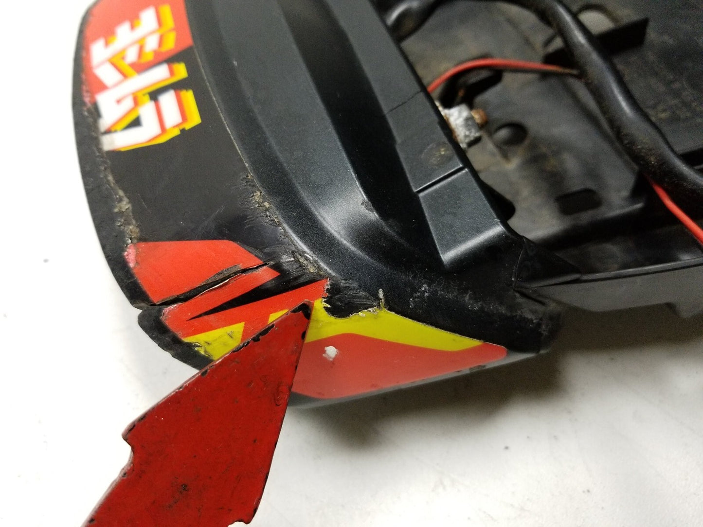2022-2024 Honda Grom 125 Rear Fender Lower Undertray With Tail Brake Light OEM