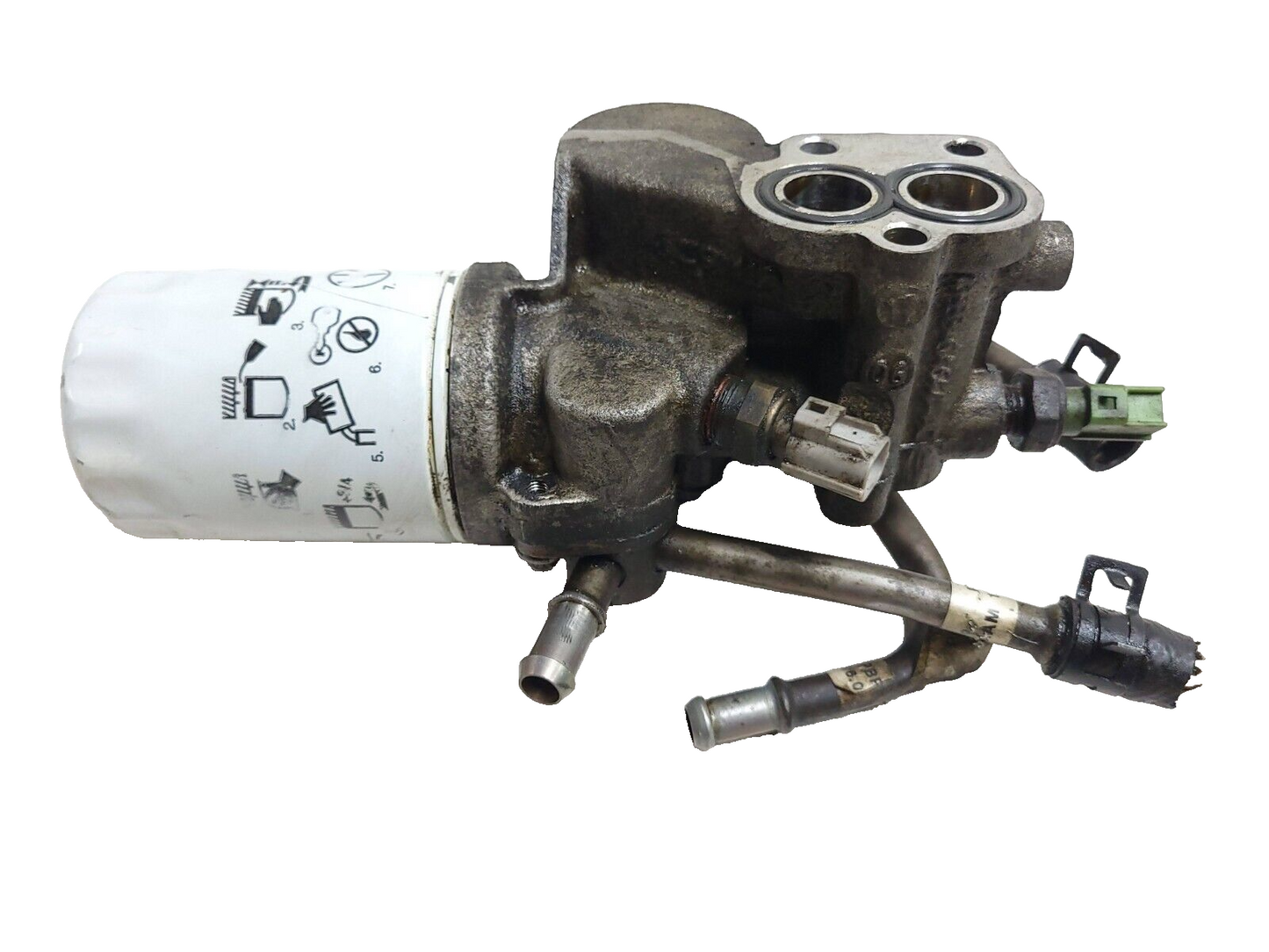 2007 Range Rover 4.2l Engine Oil Filter Housing Adapter OEM