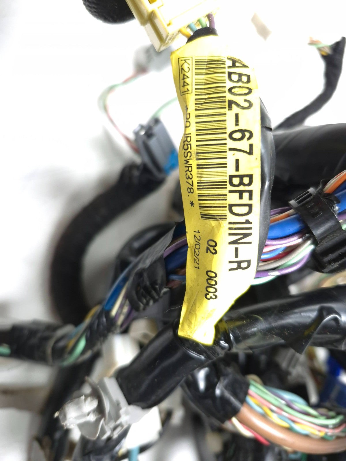 2012 - 2013 Mazda 3 Dash Instrument Panel Wire Harness  OEM