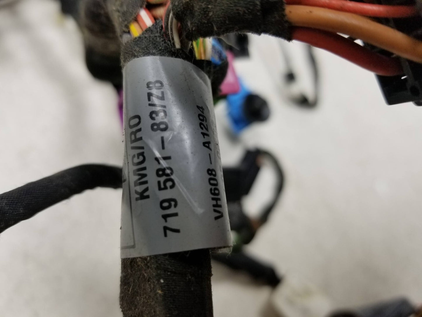 2005 Audi A8 Seat Wire Harness Front Passenger Side Right OEM