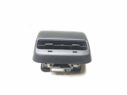 2019 Tesla Model 3 Console Rear Air Vent Grille Panel With Usb OEM