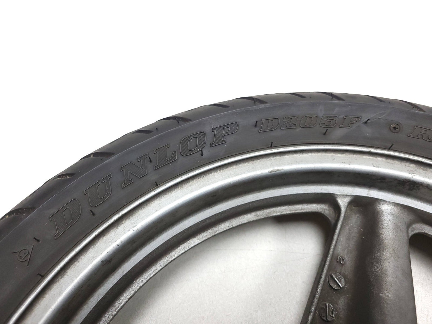 1987 1988 Honda Cbr1000f Wheel Rim & Tire Front & Rear *straight* OEM