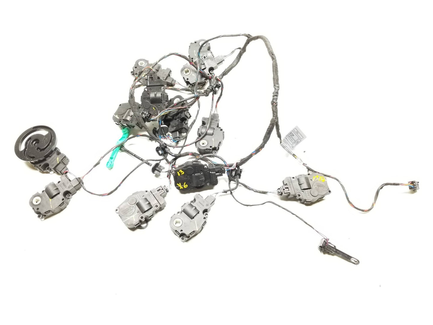 2013 BMW X6 AC Heater Flap Actuator Motors W/ Wire Harness OEM