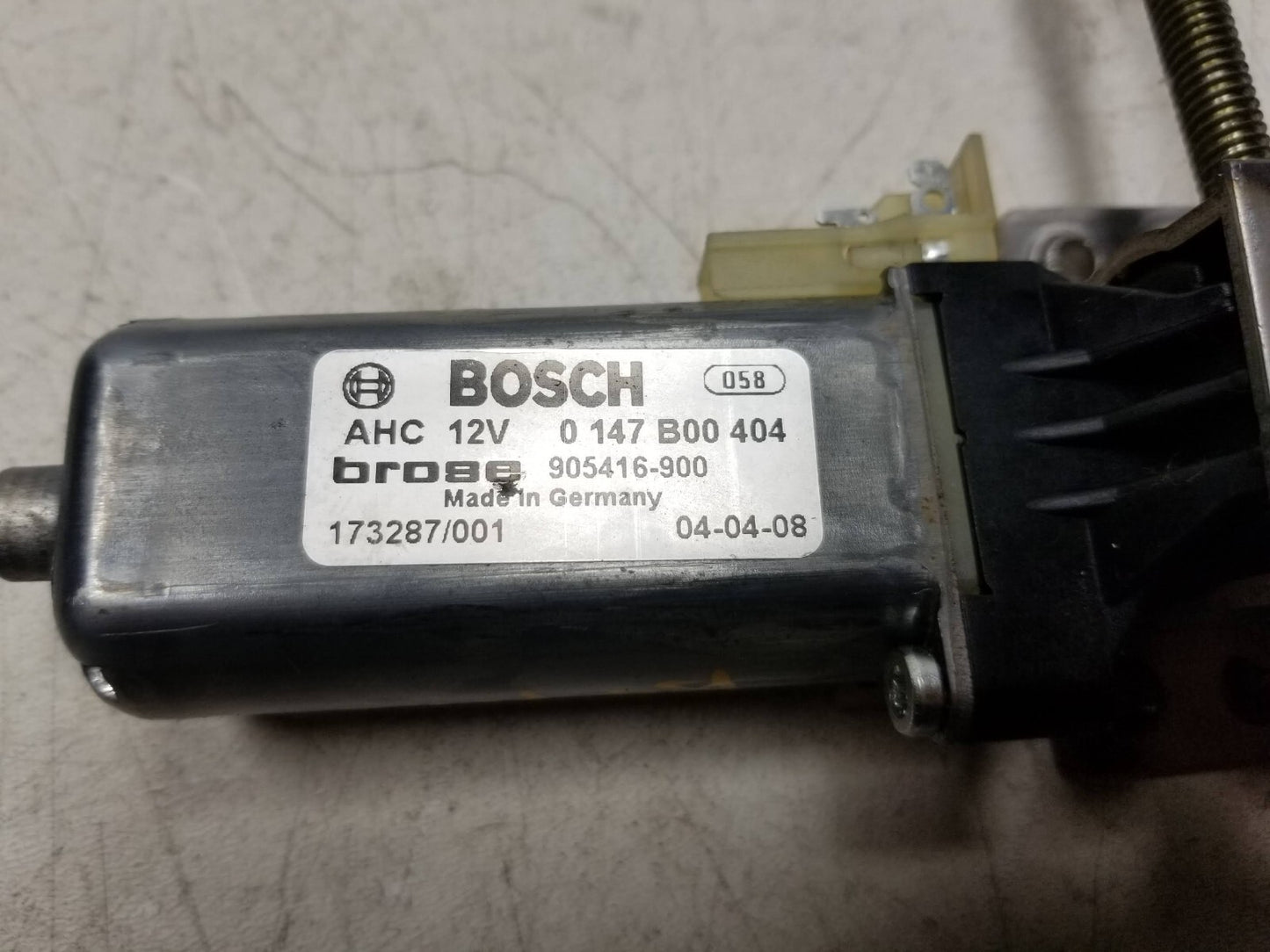 2005 Audi A8 Seat Adjustment Motor Front Passenger Side Right OEM