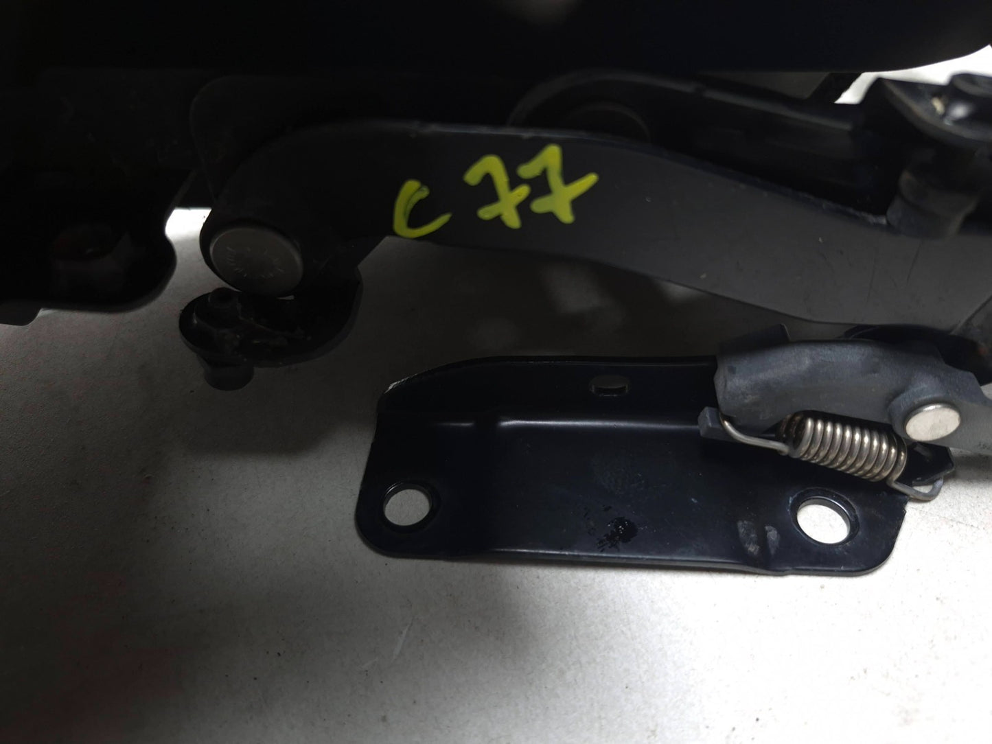 2012 Nissan Leaf Front Charger Port Housing Mount Bracket Support OEM