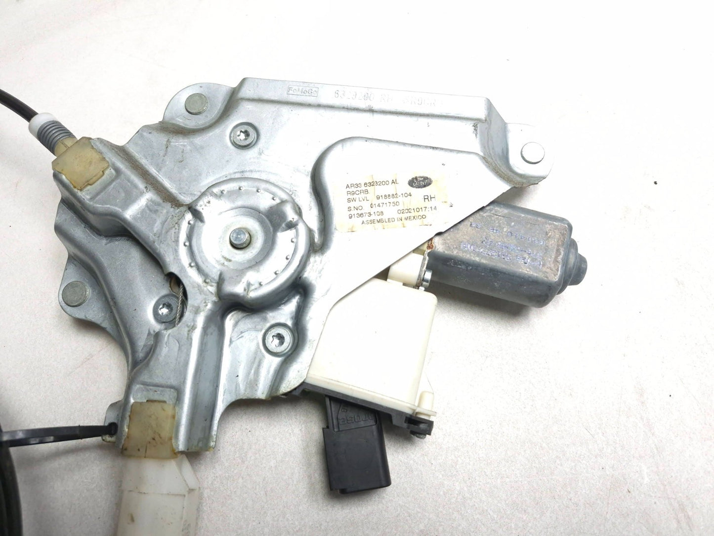 2010 Ford Mustang Convertible Front Window Regulator Motor Right Passenger OEM