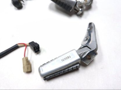 1996 Yamaha Virago Xv750 Rear & Front Footrest 4 Pcs OEM