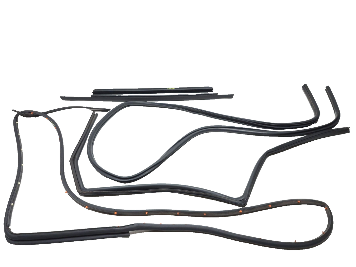 2017 Dodge Journey Rear Driver Door Weatherstrip Seal 5 Pcs OEM