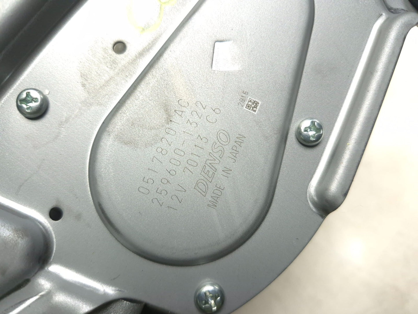 2017 Dodge Journey Rear Wiper Motor OEM