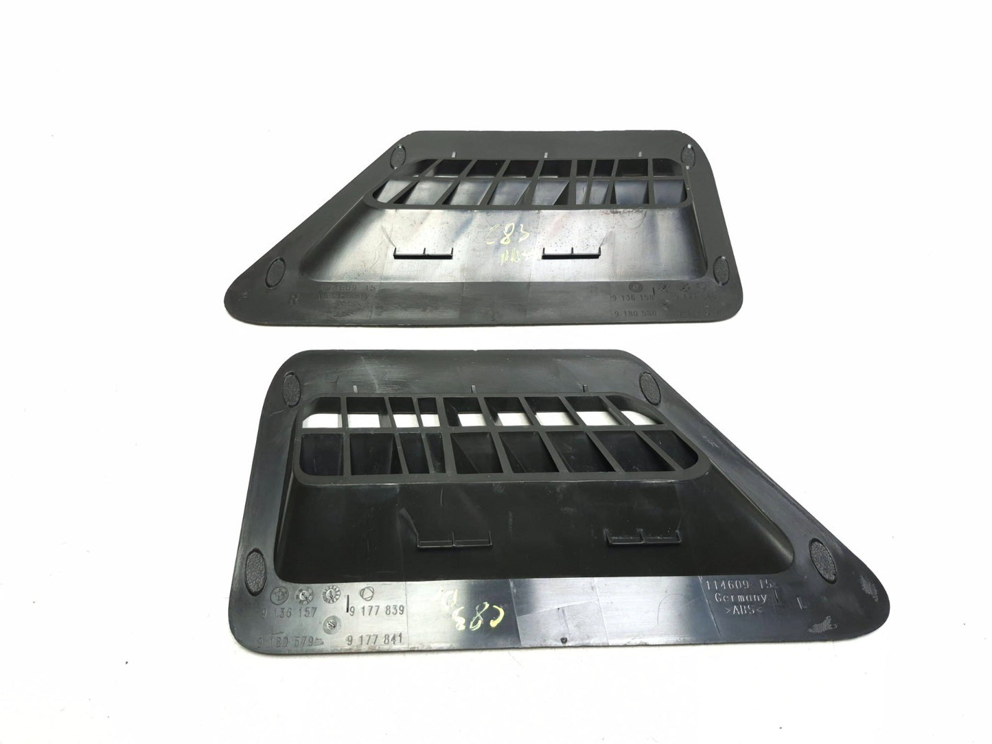 2011 BMW 750li Floor Foot Air Vent Grille Left & Right OEM