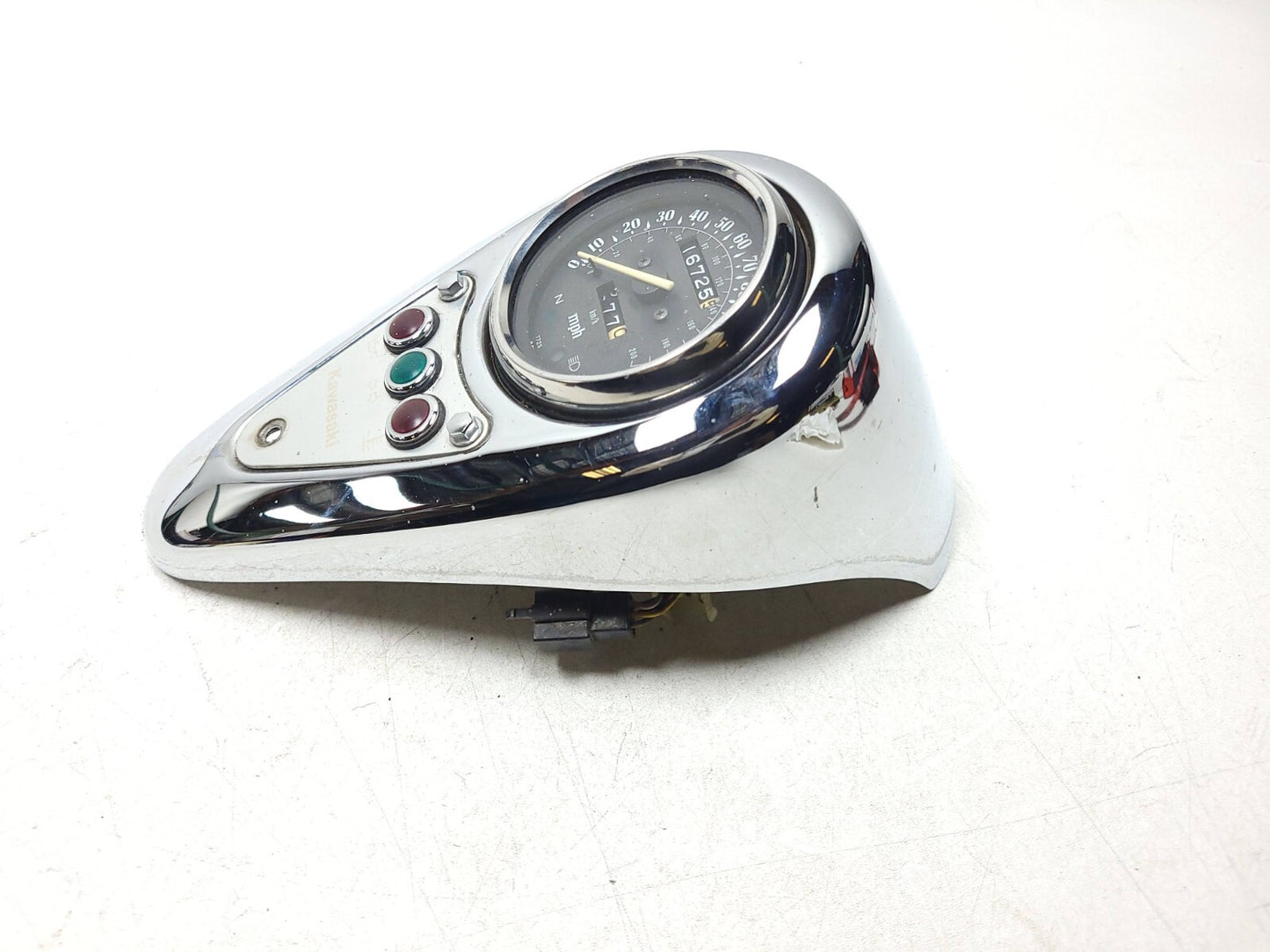 1997 - 2009 Kawasaki Vulcan 500 En500 Speedometer Instrument Cluster Meter OEM