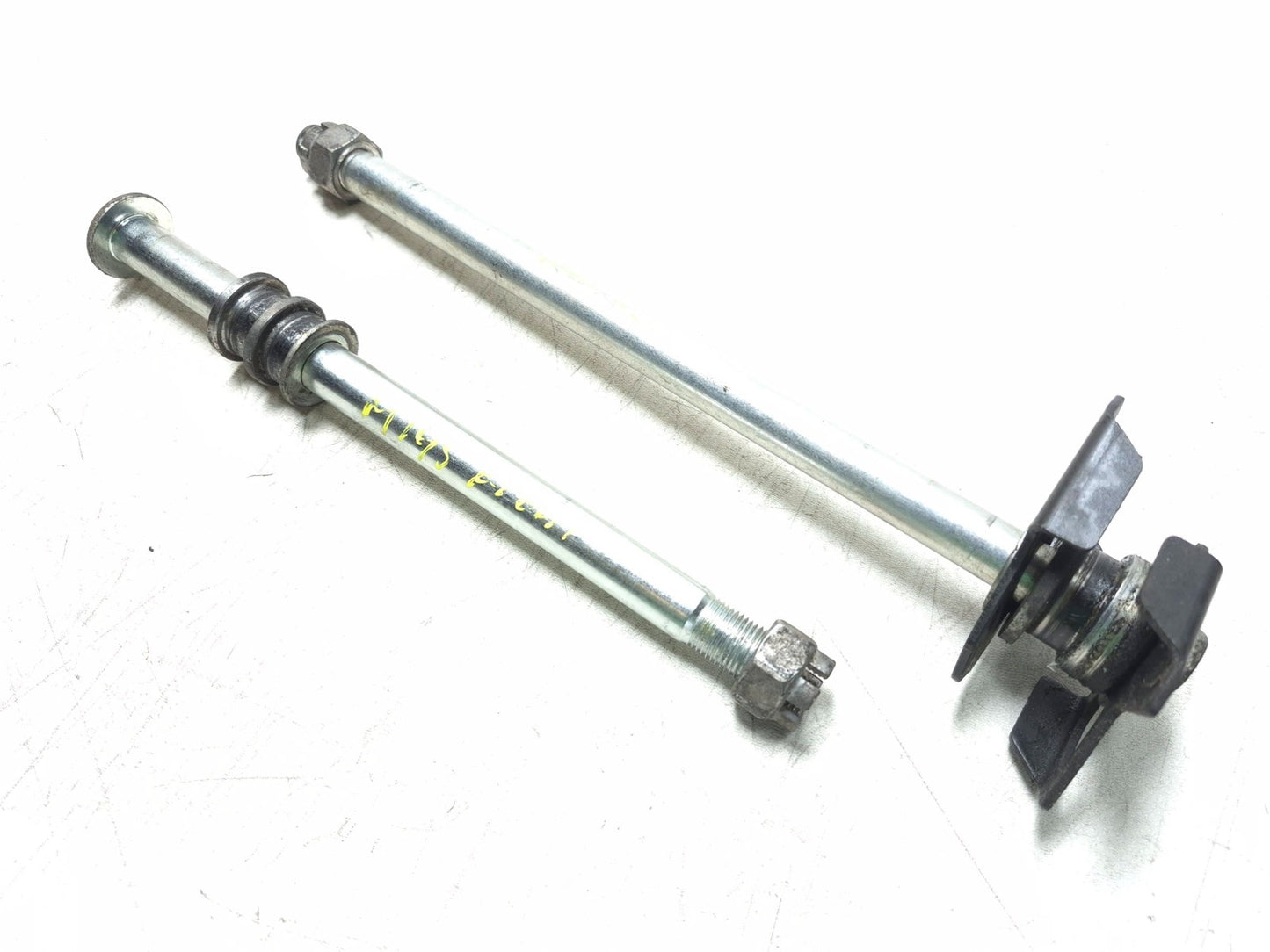 2019 Kawasaki Er400 Z400 Wheel Axle Front & Rear Pair OEM