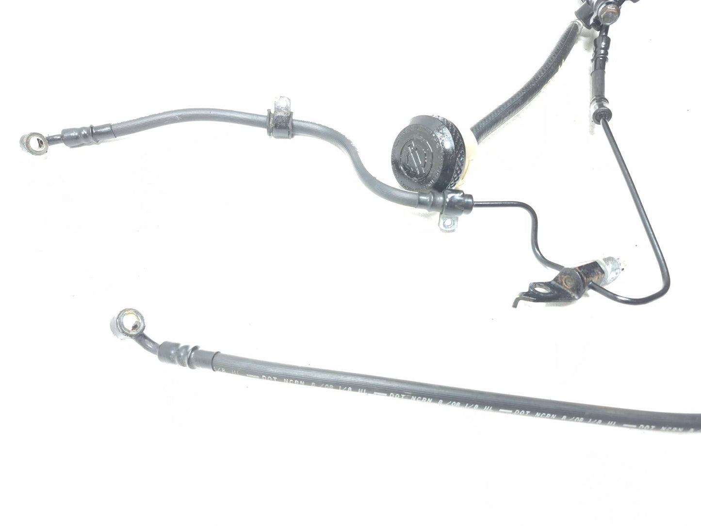 2007-2013 Harley-davidson Sportster Xl883 Rear Brake Master Cylinder & Hose OEM