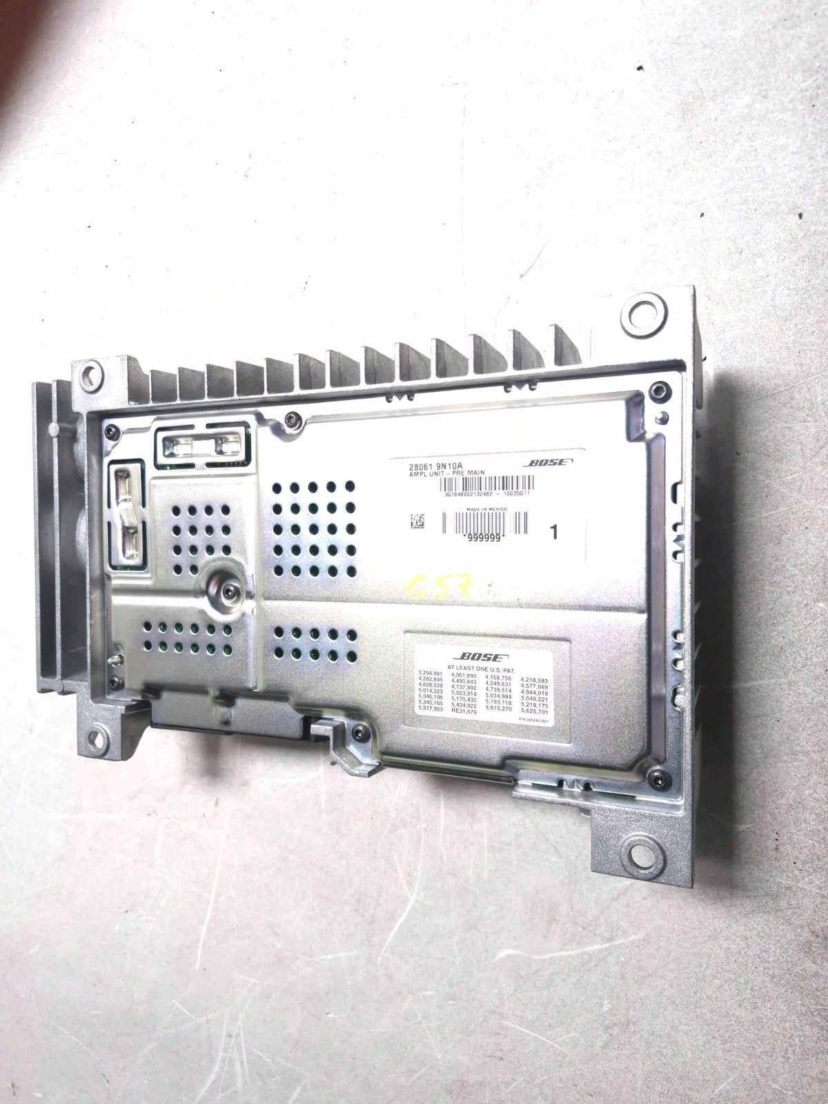 2010 Nissan Maxima Sv Audio Radio Amplifier OEM